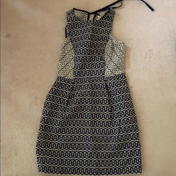 Petite Loft Midi Tie-Back Pleated Midi Dress - Picture 6 of 7